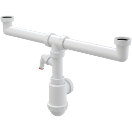 Podsklop za 2/2 sudoperu sa prikljuckom ALCA [A448P-DN50/40]